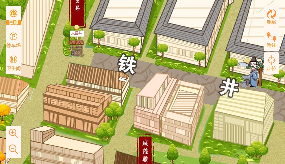 陇西智慧景区：手绘地图与语音导览的完美融合